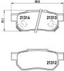 BREMBO P 28 017 Brake Pad Set, disc brake